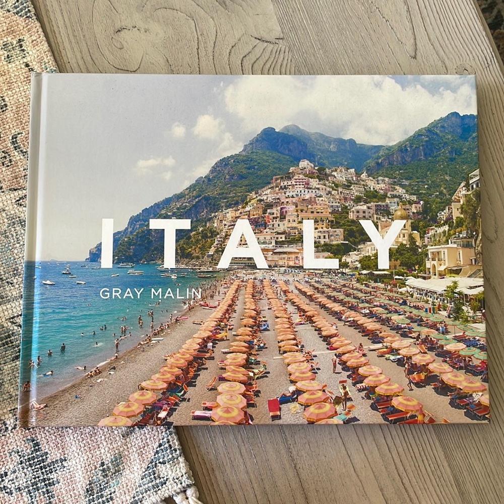 Coffee table photo book “ITALY” by Gray Malin
